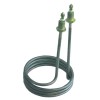 Heizk?rper 2700W 230V HK 1 ? 110mm H 200mm B1 48mm H1 158mm H2 42mm BA 40mm Gewinde 3/8  Kupfer