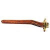 Heating element 3000W 230V L 330mm L1 22mm L2 66mm L3 237mm H1 26mm H2 29mm 6 hole flange