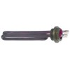 Heating element 1350W 110V L 159mm flange with thread connection male faston 6.3mm