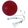 Foil heating element 70W 115/230V connection male faston 6.3mm silicone