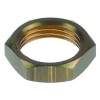 nut thread 1/2  H 7mm WS 25 brass Qty 1 pcs