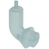air trap L 46mm W 35mm H 72mm thread 3/4  hose ? 5,5mm plastic