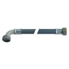Zulaufschlauch PVC gerade-gebogen DN13 Anschlusse 3/4  L 2000mm Arbeitsdruck 10bar