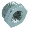 Reducer thread 1/2  ET - 1/4  IT nickel-plated brass WS 24 total length 15,5mm