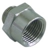 Reducer thread 1/8  IT - 1/8  ET nickel-plated brass WS 14 total length 17mm