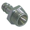 Schlauchanschluss Messing vernickelt gerade Gewinde 1/8  Schlauch ? 8mm VPE 1 Stuck