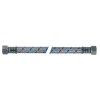 Flex hose SS braid straight-straight DN10 L 1000mm connections 3/8  operating p. 10bar burst p. 95bar
