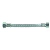 Flex hose SS braid straight-straight DN8 L 750mm connections 3/8  conical seal operating p. 10bar