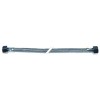 Flex hose SS braid straight-straight DN8 L 500mm connections 3/8  flat/conical seal
