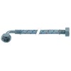 Flex hose SS braid straight-curved DN12 L 2000mm connections 3/4  - 3/4  operating p. 10bar