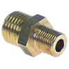 Double nipple thread 1/8  - 1/4  brass Qty 1pcs