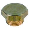 screw cap thread 3/8  thread L 8mm brass WS 21 head thickness 6mm