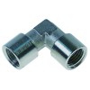 Winkelstuck Gewinde 1/4  IG - 1/4  IG Messing vernickelt