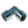 Winkelstuck Gewinde 3/8  IG - 3/8  IG Messing vernickelt