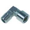 Winkelstuck Gewinde 1/4  AG - 1/4  IG Messing vernickelt