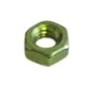 Nut thread M4 brass H 3mm WS 7 Qty 100pcs
