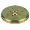Water distributor brass ? 57,4mm H 7,5mm hole ? 2mm mounting ? 6,6mm 8 holes