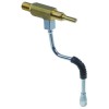 Steam tap tube ? 8mm inlet 3/8  pipe chrome-plated brass pipe length 170mm