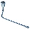 Steam pipe thread 3/8  tube ? 8mm chrome-plated brass H 200mm mounting pos. left