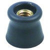turning handle ? 50mm thread Tr18x4 black for steam-/water-tap
