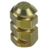 Nut thread M10L brass with auger gear thread L 25mm Qty 1pcs