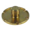 Wasserverteiler ? 30mm H 13mm AG M10x1 IG M5 6 Kerben 2,5mm Messing