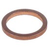 flat gasket copper ED ? 13mm ID ? 10,2mm thickness 1,5mm for thread 1/8  Qty 1 pcs