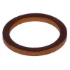flat gasket copper ED ? 22mm ID ? 17mm thickness 2mm Qty 1 pcs