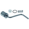 steam pipe L 100mm tube ? 6mm chrome-plated brass