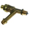 tap body mounting pos. left/right steam/water