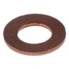 plain washer ID ? 6,4mm ED ? 12mm thickness 1mm copper Qty 1 pcs