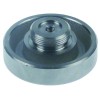 Wasserverteiler D1 ? 55,5mm Gewinde M24x1,5 H 13,5mm Messing vernickelt