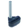 push button for coffee grinder shaft ? 6mm shaft length 36mm black
