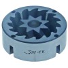 grinding burrs pair turn direction right D1 ? 68mm D2 ? 49mm H 25mm shaft ? 13mm with flute