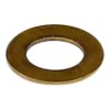 flat washer ID ? 9mm ED ? 15,4mm thickness 1mm brass Qty 1 pcs