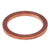 Flat gasket copper ID ? 20,4mm ED ? 25,8mm thickness 2mm DIN-7603-A