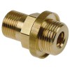 Screw connection thread 3/8  ET - 1/2  ET brass ID ? 8,6mm L 36mm WS 20 for tap