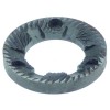 Mahlscheibenpaar Drehrichtung links D1 ? 43mm ID ? 25mm H 7mm Zahnabstand 3mm Loch ? 3,2mm