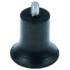 equipment foot thread M8 thread L 11mm ? 47mm H 45mm rubber Qty 1 pcs