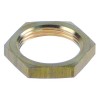 Nut thread M26x1.5 brass H 5,7mm WS 32 Qty 1pcs
