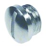 Screw thread M10x1 SS intake slotted thread L 6,5mm Qty 1pcs head ? 12mm