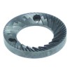Mahlscheibenpaar Drehrichtung rechts D1 ? 58mm ID ? 34mm H 8,5mm Zahnabstand 3mm Loch ? 4,5mm