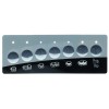 keypad foil L 137mm W 50mm