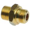 double nipple T1: 3/8  T2: 3/8  int. ? 1 8,3mm int. ? 2 10,3mm L 30mm brass Qty 1 pcs