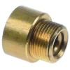 end cap thread M14x1 L 18mm WS 8 brass