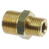Doppelnippel G1: 1/4  G2: 3/8  Innen-? 1 7mm Innen-? 2 10,2mm L 29mm Messing