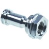 Nozzle holder thread M28x1.5 chrome-plated brass L 62mm IT M18x1