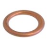 Gasket copper ID ? 18mm ED ? 24mm thickness 2,5mm DIN-7603-C