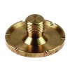 Wasserverteiler ? 30mm Loch ? 2mm H 14mm AG M10x1 Kerben 2mm Messing 2 L?cher Lochung ? 1,7mm