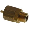 Aerator and air bleeder screw connection 1/4